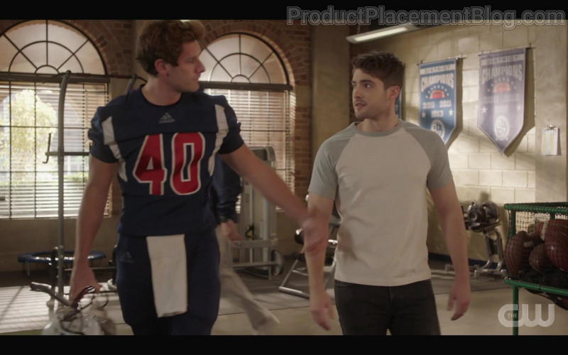 Adidas Football Men's Outfit in All American S03E04 My Mind's Playing Tricks on Me (2021)