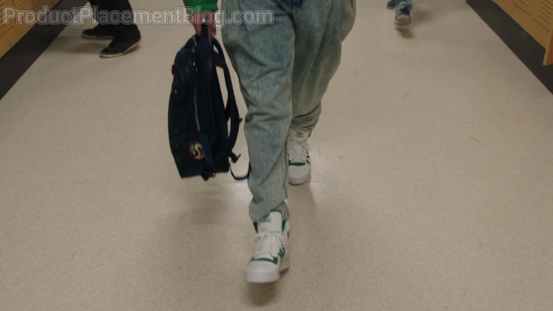 Adidas Men's Sneakers of Bradley Constant in Young Rock S01E01 Working the Gimmick (2021)