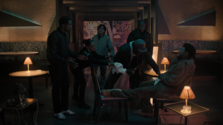 Adidas Men's Sneakers of Damson Idris as Franklin Saint in Snowfall S04E02 Weight (2021)