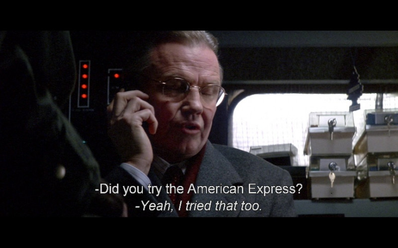 American Express in Enemy of the State (1998)