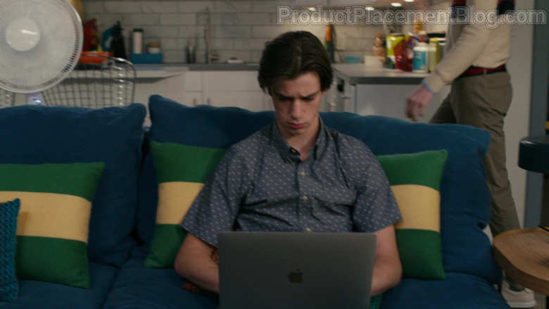 Apple MacBook Laptop Used by Daniel DiMaggio as Oliver Otto in American Housewife S05E09 The Heist (2021)