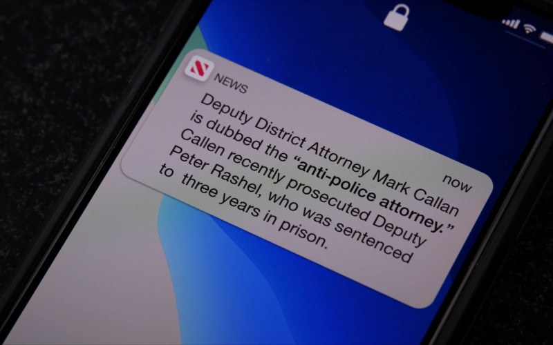 Apple News Mobile App in All Rise S02E09 Safe to Fall (2021)