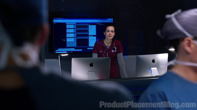 Apple iMac Computers in Chicago Med S06E06 (3)