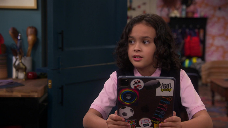 Apple iPad Tablet Used by Oliver De Los Santos as Daniel in Punky Brewster S01E10 Mother's Day (2021)