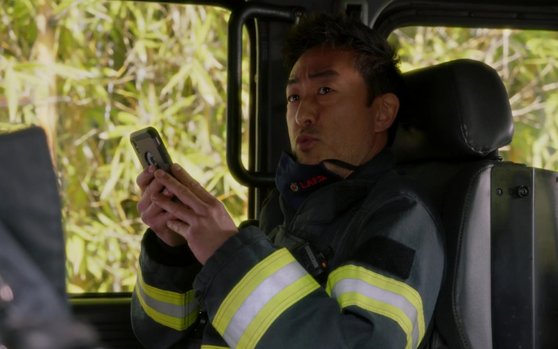 Apple iPhone Smartphone Used by Kenneth Choi in 9-1-1 S04E06 Jinx (2021)