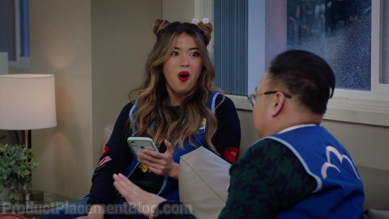 Apple iPhone Smartphone Used by Nichole Sakura as Cheyenne Thompson in Superstore S06E09 Conspiracy (2021)