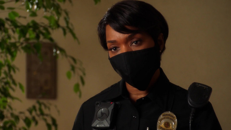 Axon Body Camera Worn by Angela Bassett as Athena Carter Grant Nash, LAPD patrol sergeant in 9-1-1 S04E03 TV Series (1)