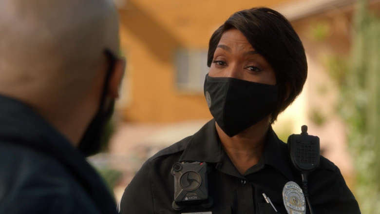 Axon Body Camera Worn by Angela Bassett as Athena Carter Grant Nash, LAPD patrol sergeant in 9-1-1 S04E03 TV Series (3)