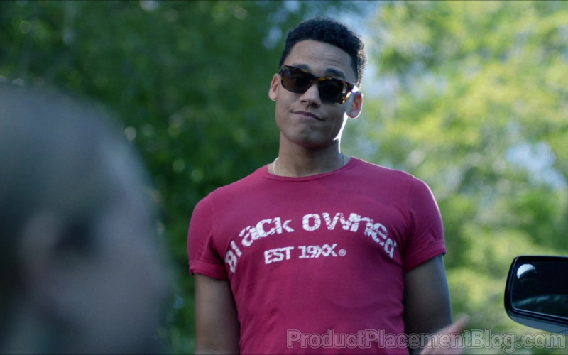 Black Owned Est. 19xx T-Shirt of Adain Bradley as Darius Clemons in Wrong Turn Movie (1)