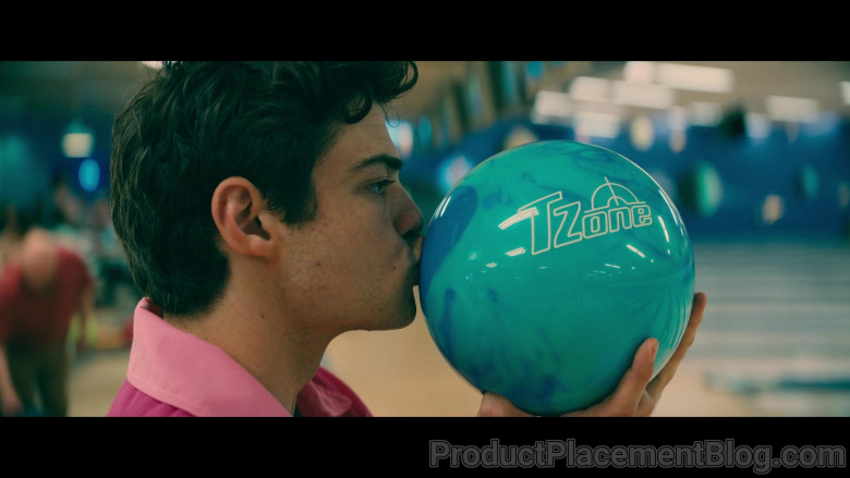 Brunswick TZone Bowling Ball Held by Noah Centineo as Peter Kavinsky in To All the Boys Always and Forever (2021)