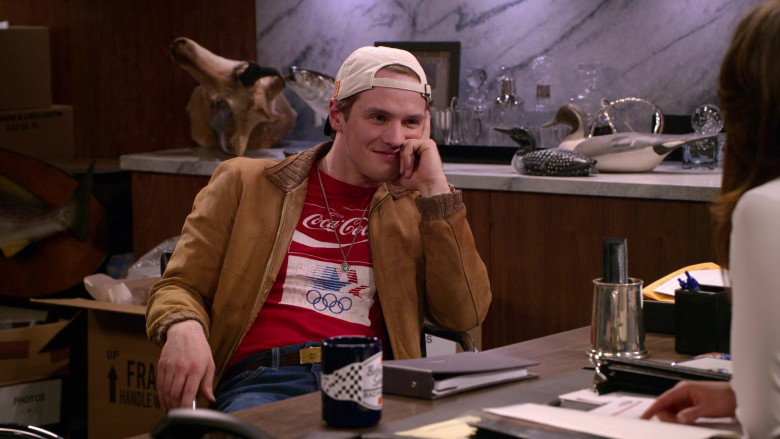 Coca-Cola Men’s T-Shirt of Freddie Stroma as Jake in The Crew S01E02 (1)