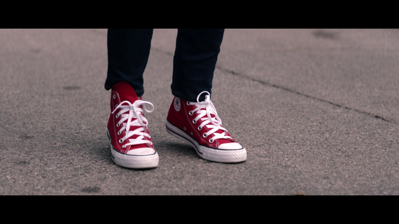 Converse Red Shoes in WandaVision S01E08 Previously On (2021)