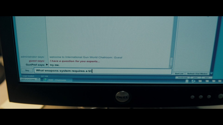 Dell Computer Monitor in Shooter (2007)