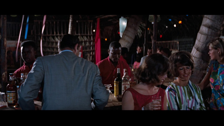 Fernandes Vat 19 Trinidad Rum, Cutty Sark whisky & Beefeater gin in Thunderball (1965)
