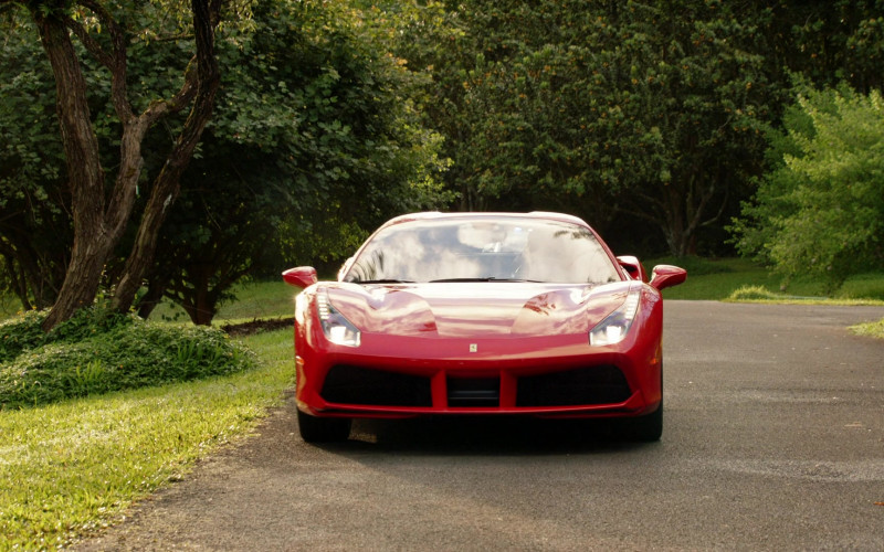 Ferrari 488 Red Car in Magnum P.I. TV Show – Season 3 Episode 9 (1)