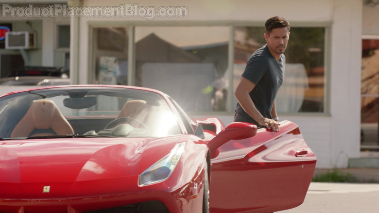 Ferrari 488 Spider Car of Javier Manuel Hernandez Jr. as Thomas in Magnum P.I. S03E08 (3)