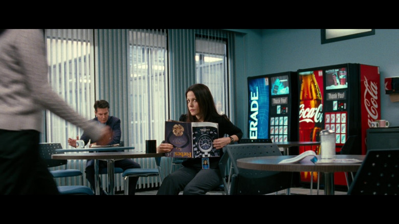 Forbes Life magazine, Chanel Ad, Powerade & Coca-Cola Vending Machines in Red (2010)