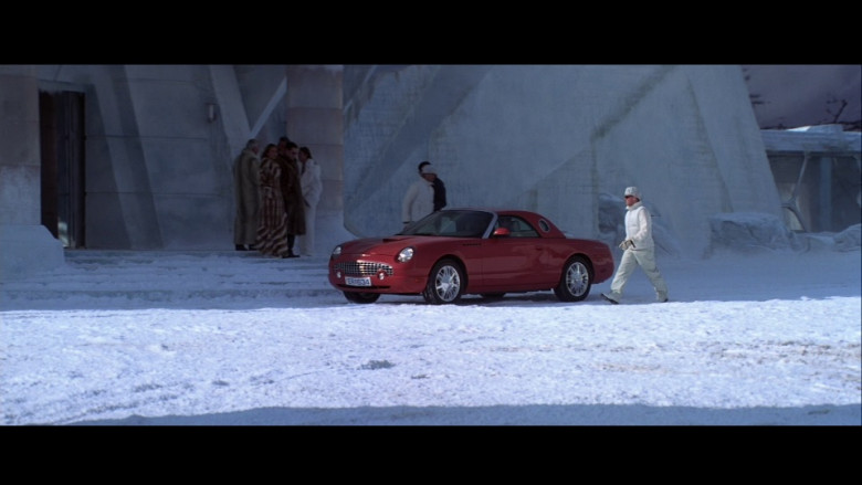 Ford Thunderbird Red Car in Die Another Day (2002)