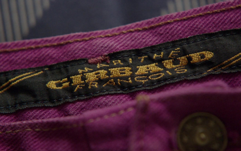 Girbaud Men’s Purple Jeans in Young Rock S01E02 TV Show (2)
