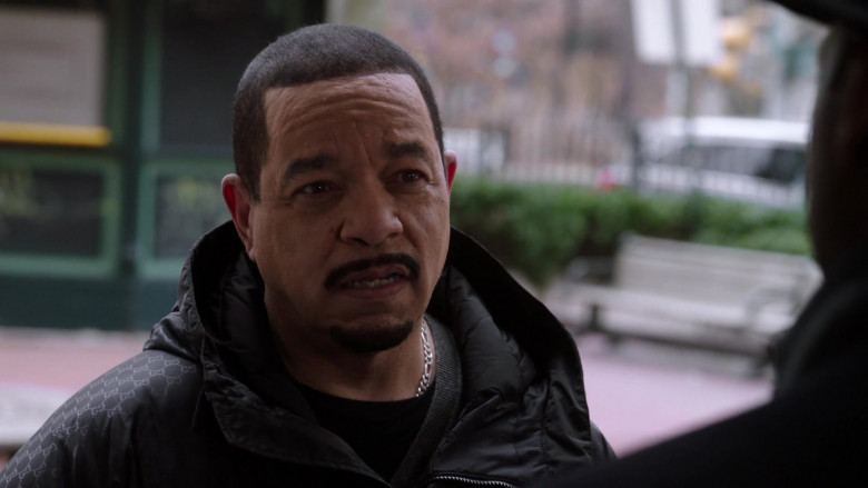 Gucci Men's Jacket Outfit of Ice-T as Odafin ‘Fin' Tutuola in Law & Order SVU S22E07 (3)