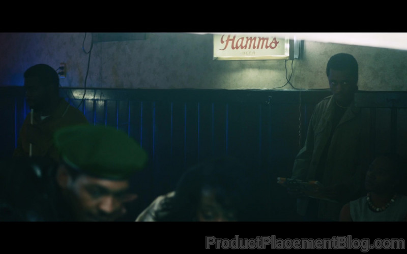 Hamm’s Beer Sign in Judas and the Black Messiah (2021)