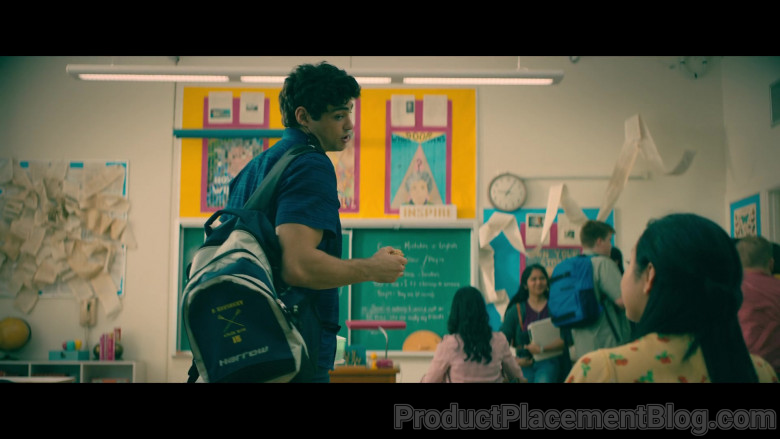 Harrow Sports Backpack of Noah Centineo as Peter Kavinsky in To All the Boys Always and Forever (1)