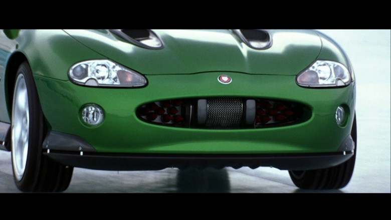Jaguar XKR [X100] Green Convertible Car in Die Another Day Movie (3)