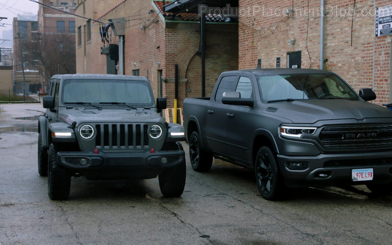 Jeep Wrangler SUV and RAM 1500 Pickup Truck in Chicago P.D. S08E06 Equal Justice (2021)