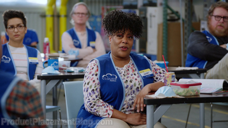 LaCroix Drink Enjoyed by Actress Carla Renata as Janet in Superstore S06E09 Conspiracy (2021)