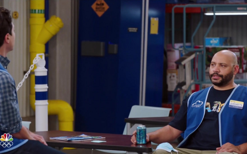 LaCroix Drinks Enjoyed by Actor Colton Dunn as Garrett McNeil in Superstore S06E08 Ground Rules (1)