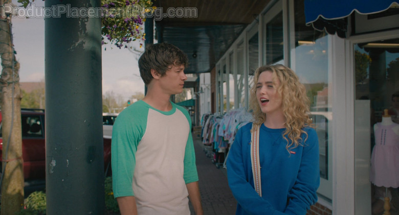 Levi's Sweatshirt Outfit Worn by Kathryn Newton as Margaret in The Map of Tiny Perfect Things (2)