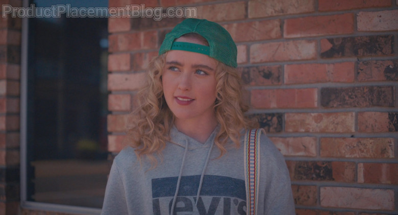 Levi's Women's Hoodie Outfit of Kathryn Newton as Margaret in The Map of Tiny Perfect Things (5)
