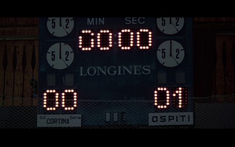 Longines Scoreboard in For Your Eyes Only (1981)
