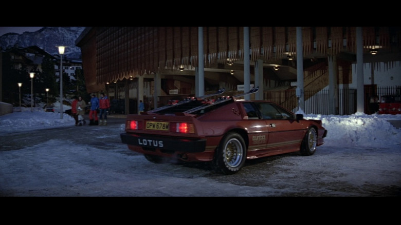 Lotus Esprit Turbo (Red) Car in For Your Eyes Only