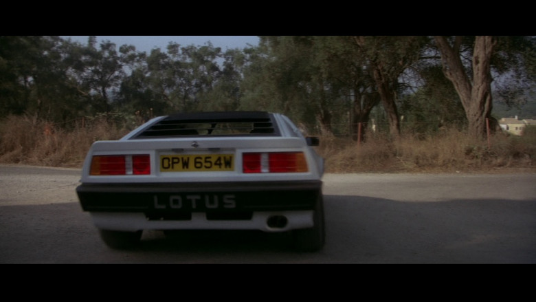 Lotus Esprit Turbo (White) Car in For Your Eyes Only (1981)
