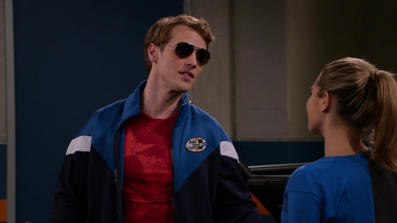 Maui Jim Men's Aviator Sunglasses of Freddie Stroma as Jake in The Crew S01E06