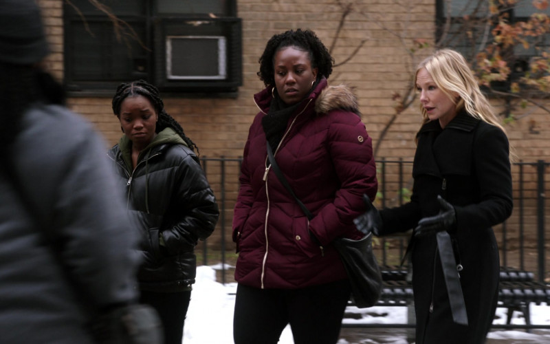 Michael Kors Women's Winter Jacket in Law & Order SVU S22E08 (2)