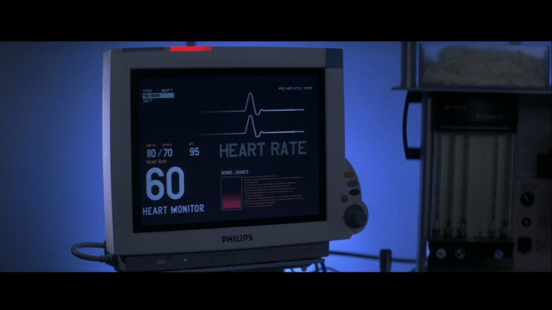 Philips medical monitor in Die Another Day (2002)