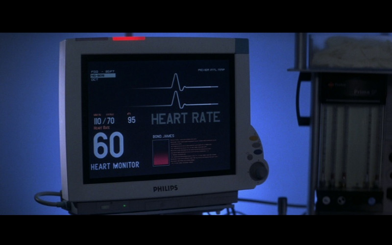 Philips medical monitor in Die Another Day (2002)