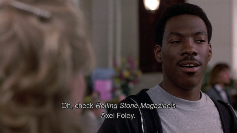 Rolling Stone magazine in Beverly Hills Cop (1984)