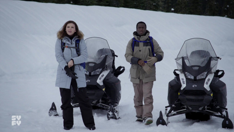 Ski-Doo Snowmobiles in Resident Alien S01E02 Homesick (2021)