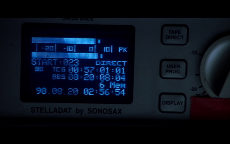 Sonosax Stelladat in Enemy of the State (1998)