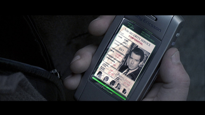 Sony Ericsson Mobile Phone in Die Another Day (2002)
