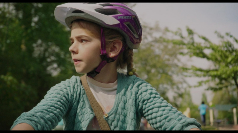 Specialized Bike Helmet of Matilda Lawler in Flora & Ulysses (1)