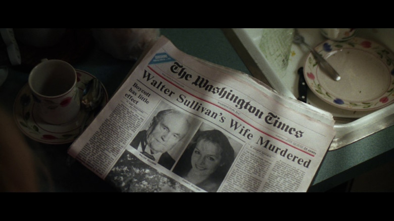 The Washington Times Newspaper in Absolute Power (1997)
