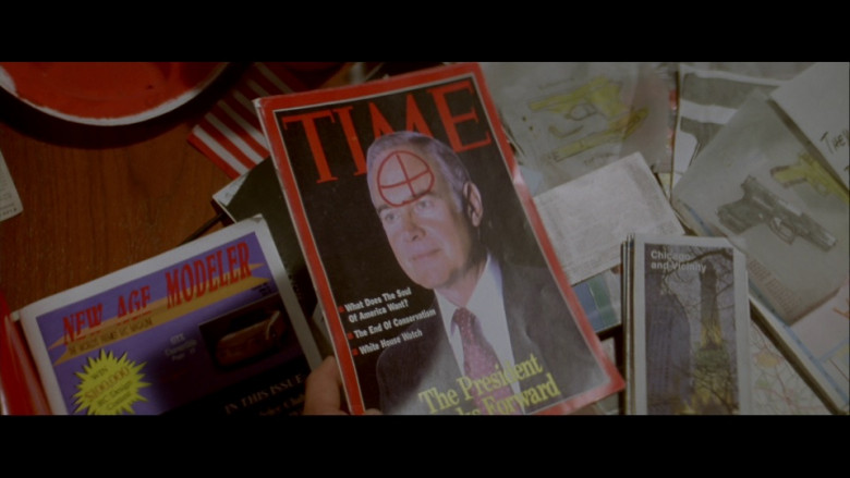 Time Magazine in In the Line of Fire (1993)