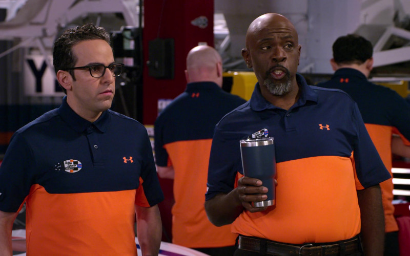 Under Armour Shirts of Gary Anthony Williams & Dan Ahdoot in The Crew S01E04 (2)