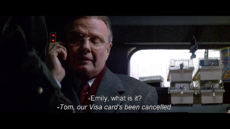 Visa Cards in Enemy of the State (1998)