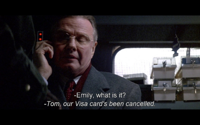 Visa Cards in Enemy of the State (1998)