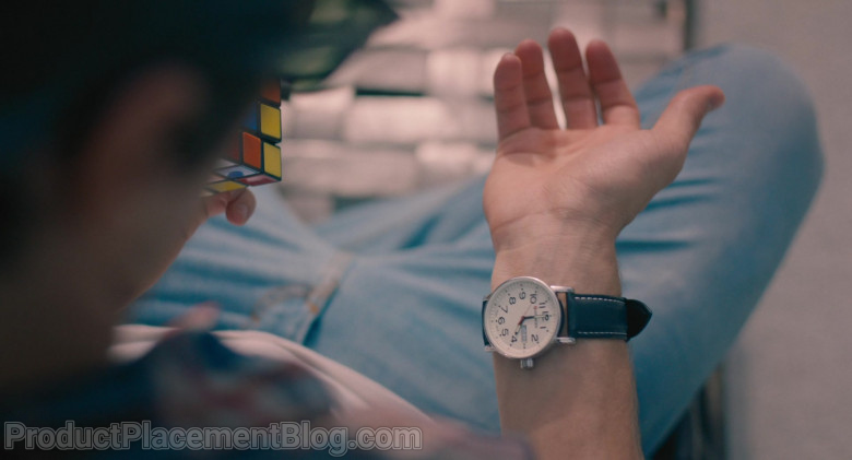 Wenger Men's Watch of Kyle Allen as Mark in The Map of Tiny Perfect Things (1)